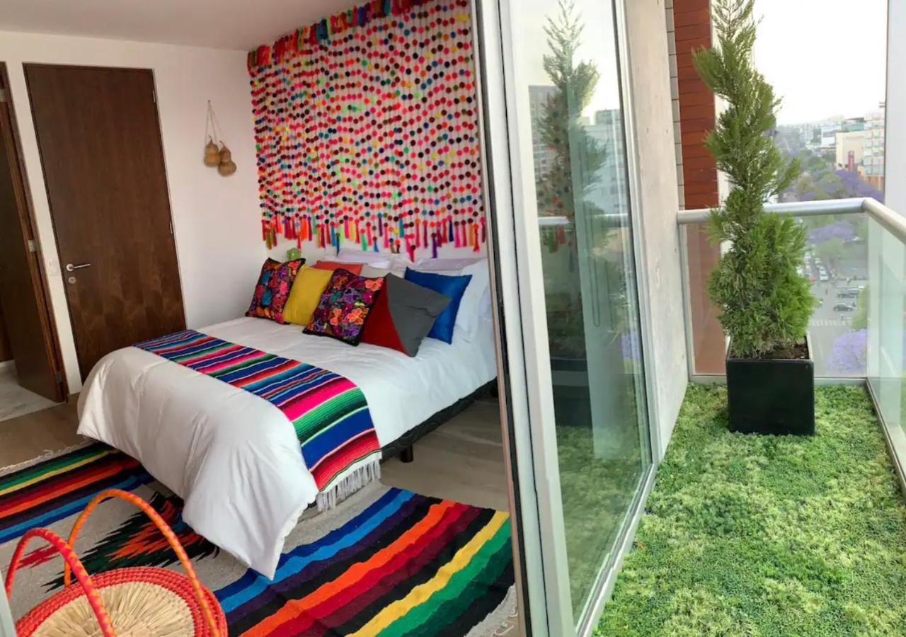 Departamento Mexicano En Polanco. Pool - Gym - Parking เม็กซิโกซิตี้ ภายนอก รูปภาพ