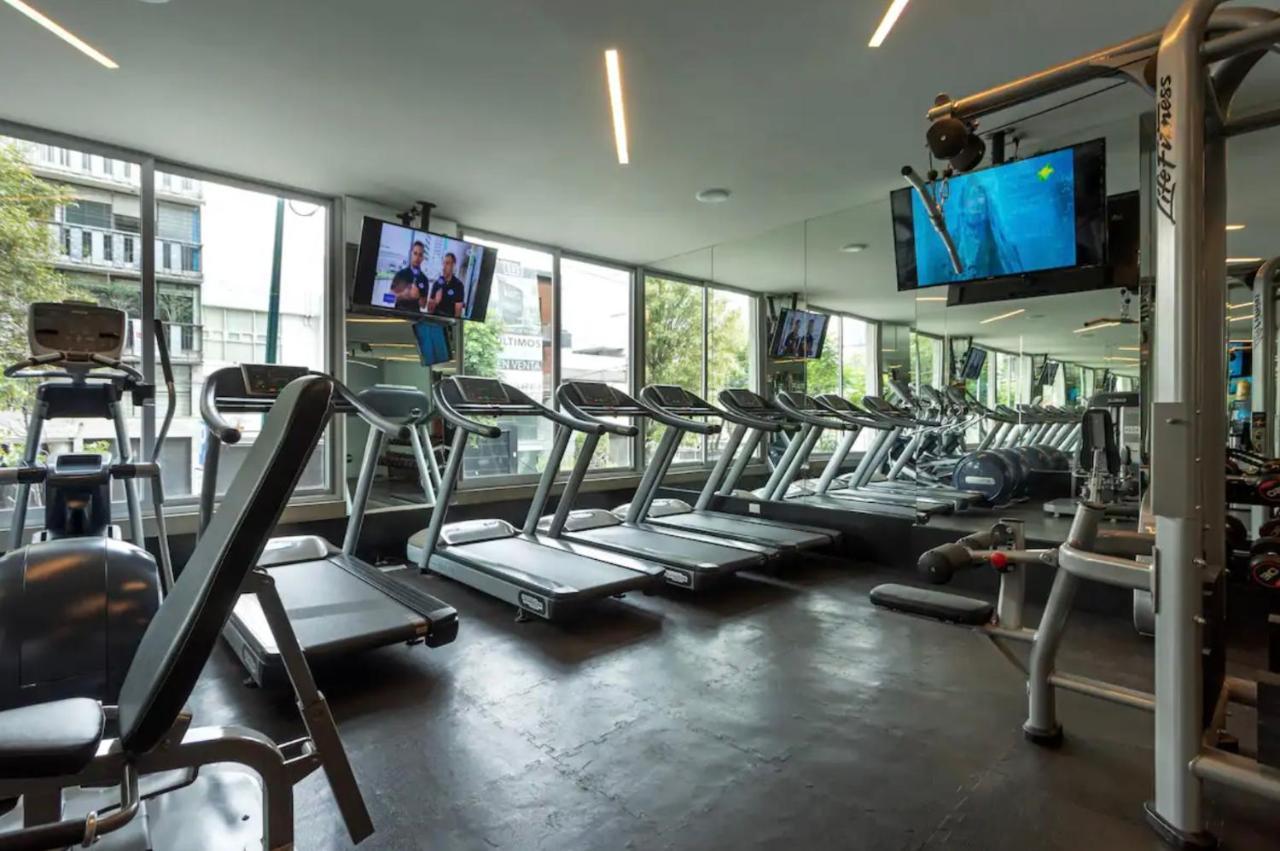 Departamento Mexicano En Polanco. Pool - Gym - Parking เม็กซิโกซิตี้ ภายนอก รูปภาพ