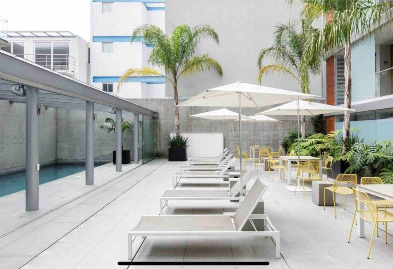 Departamento Mexicano En Polanco. Pool - Gym - Parking เม็กซิโกซิตี้ ภายนอก รูปภาพ